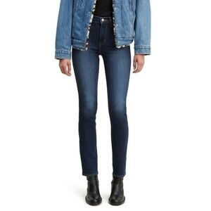 Levi’s 724 High Rise Straight Chelsea Carbon Glow Wash W25 L32